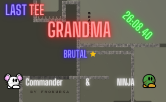 DDrace Map Brutal Grandma Commander & Ninja